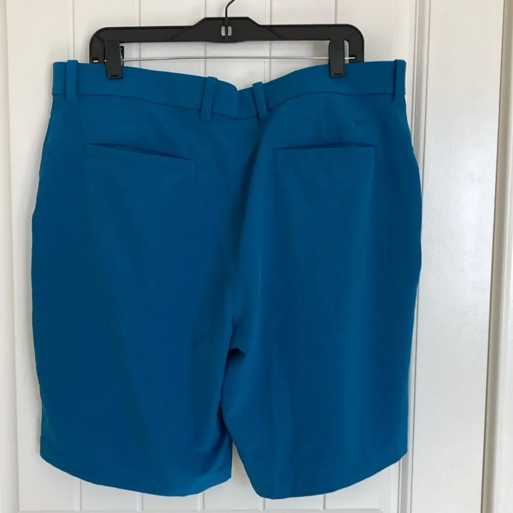 Nike‎ Dri-Fit Golf Shorts Mens Size 38 Teal 9